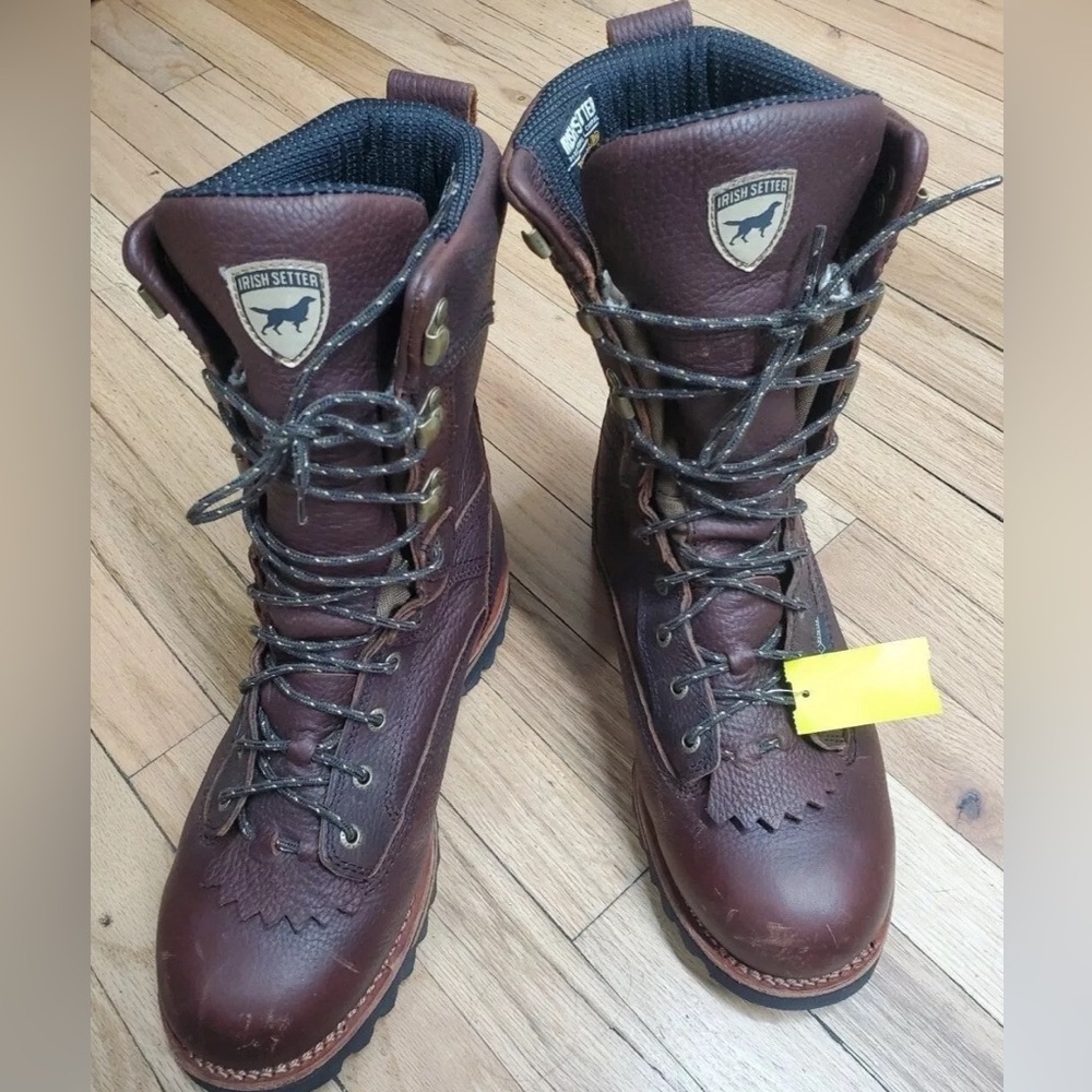 Irish Setter Hunt Elk Tracker Boot 860 1000 Grams Insulation Brown Mens Size 9/D